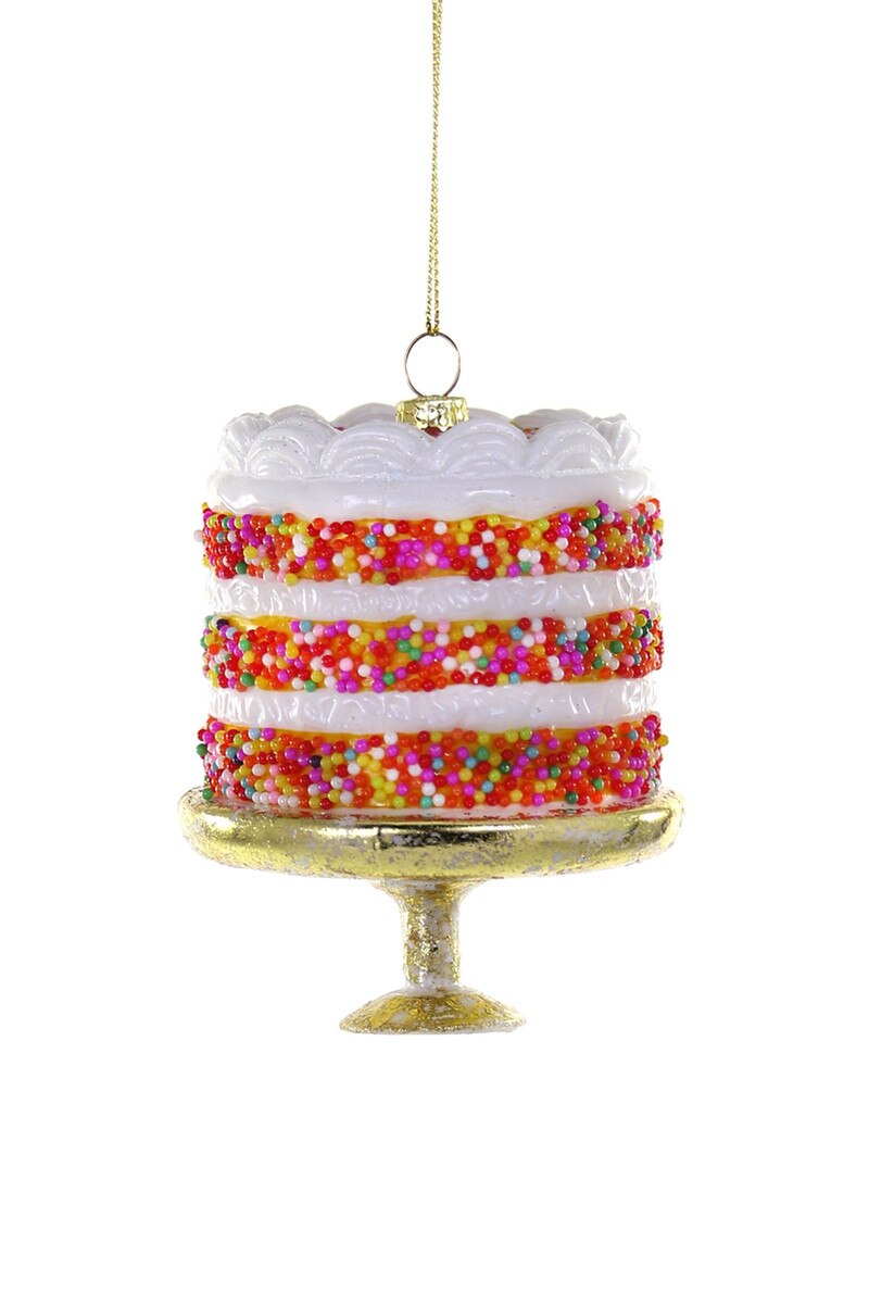 Confetti Cake Ornament