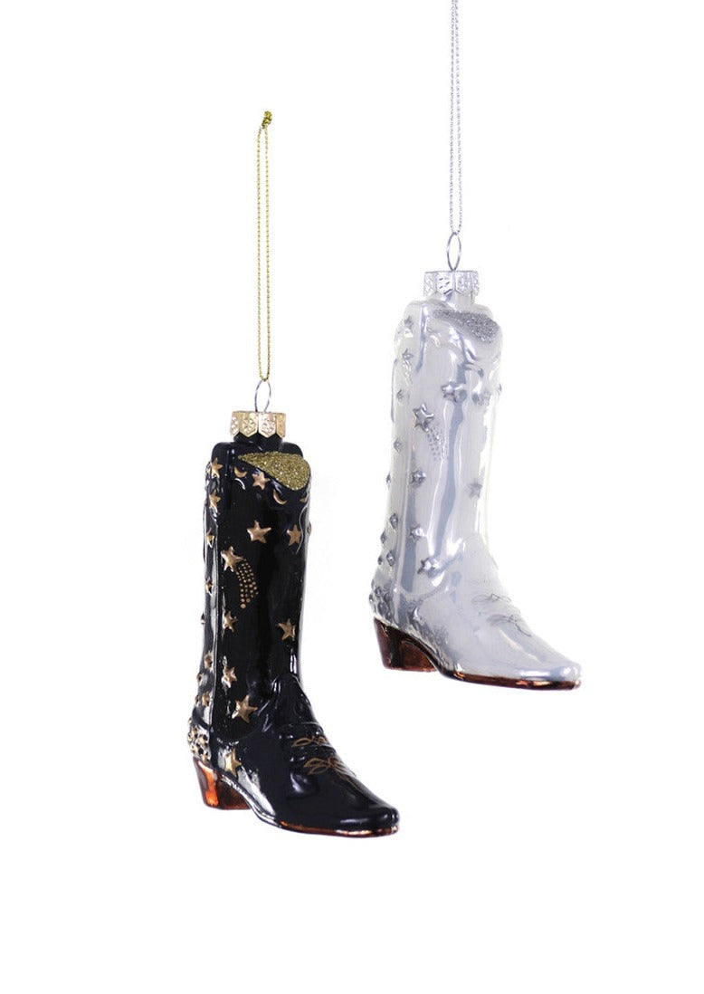 Cosmic Cowboy Boot Ornament