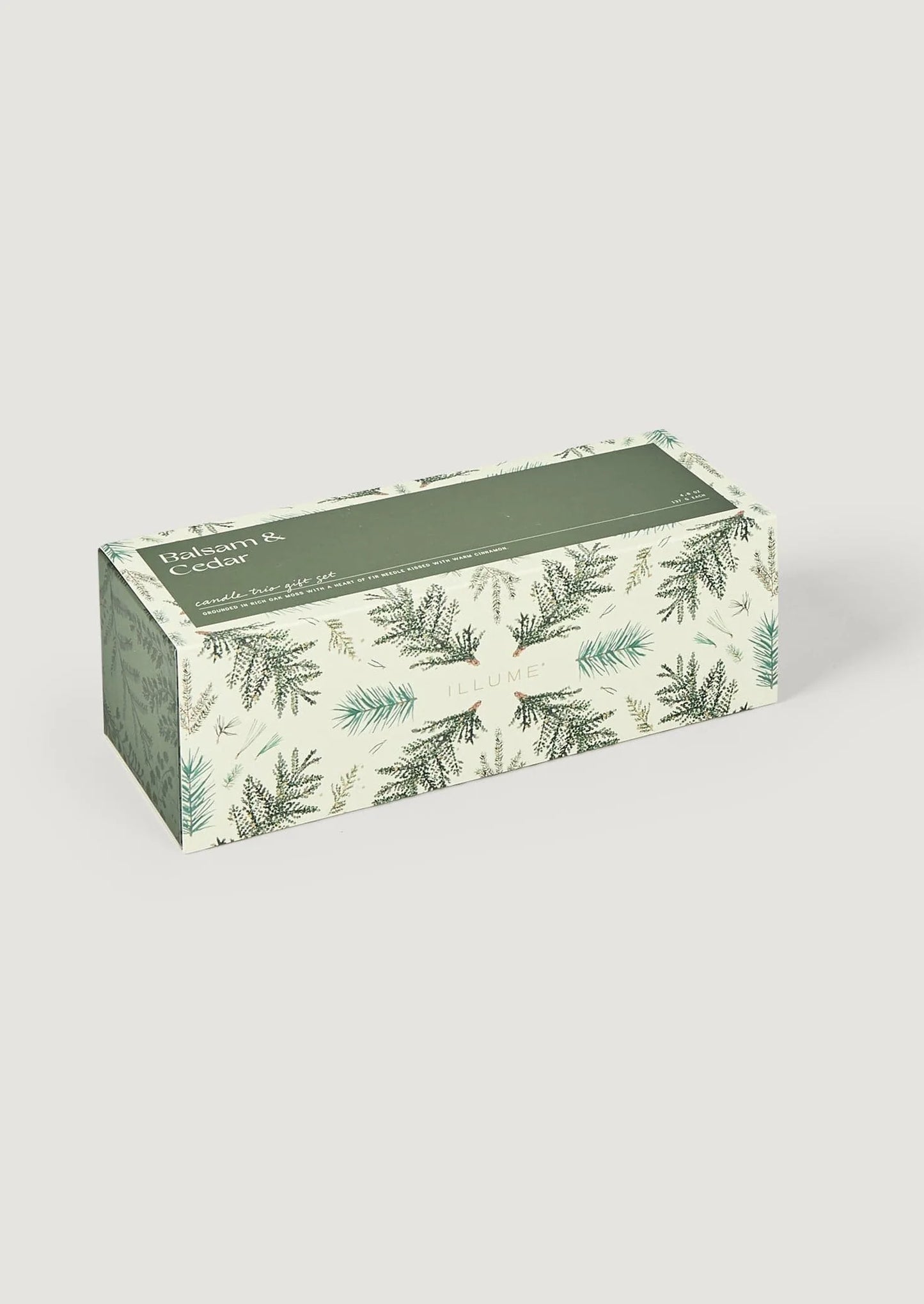 Balsam & Cedar Candles | Set of 3