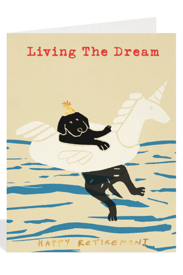 Living the Dream Retirement Card