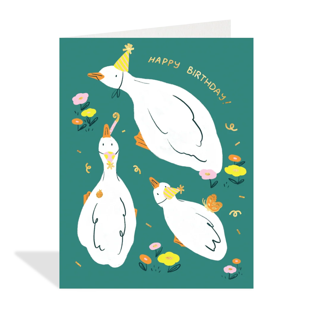 Birthday Goose Card