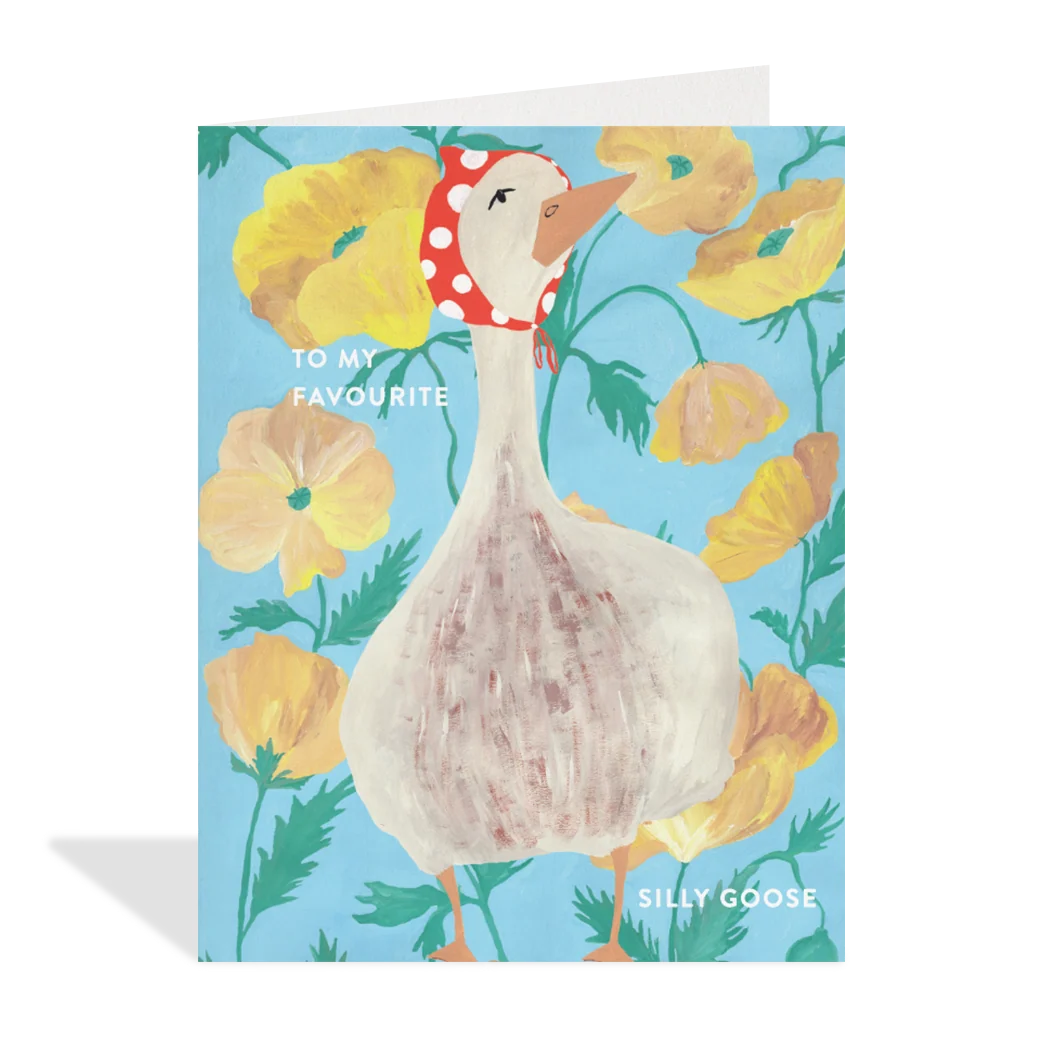 Silly Goose Friendship Card