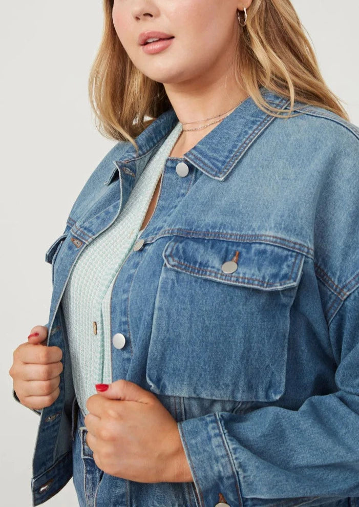 Cargo Denim Jacket | Extended
