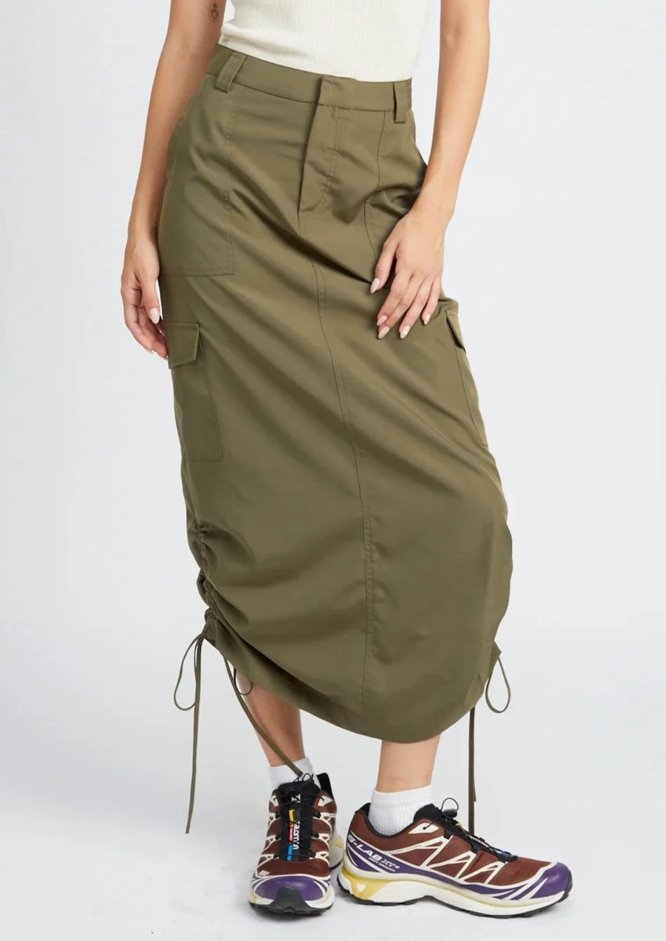 Cargo Maxi Skirt