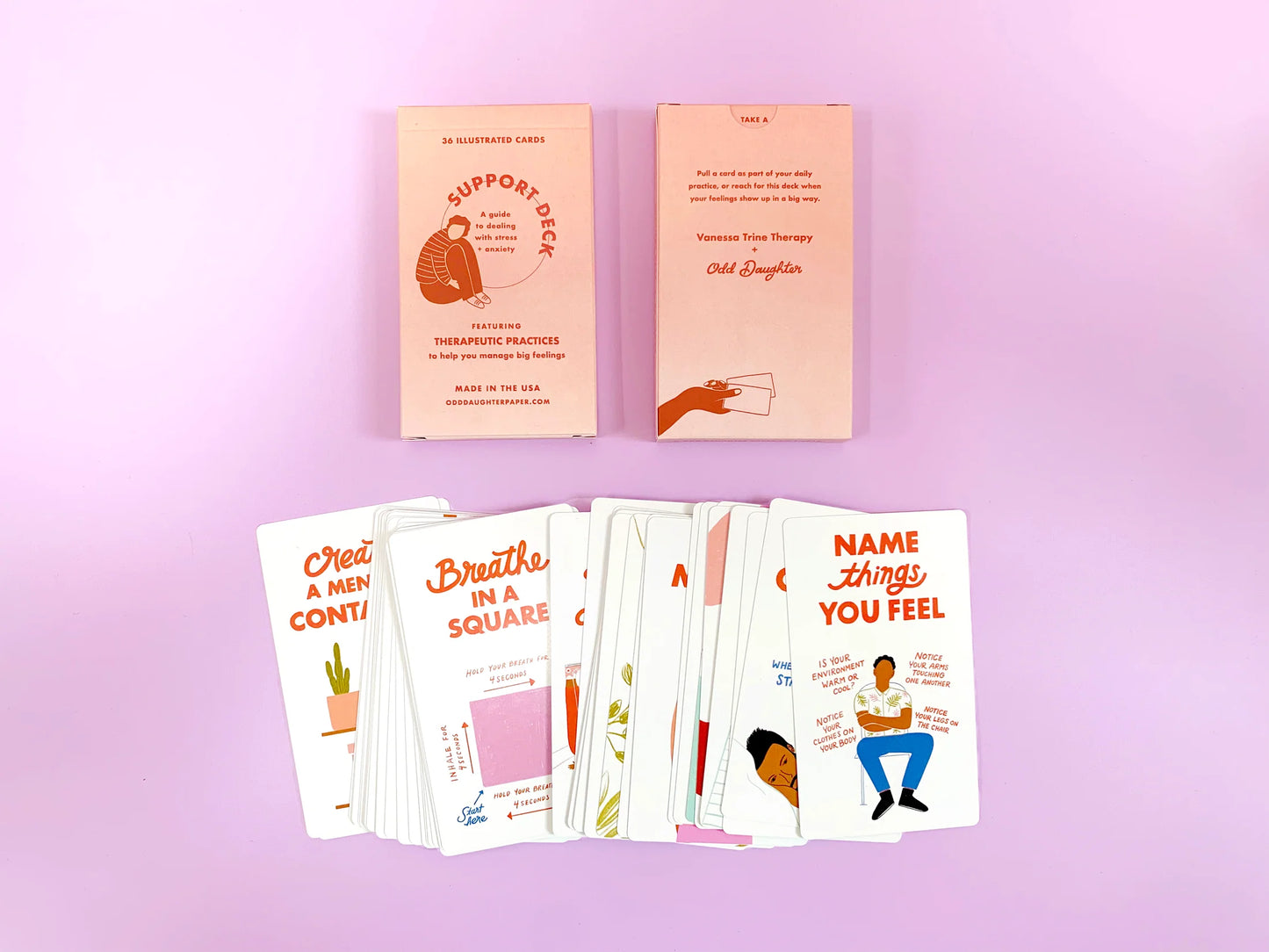 Support Card Deck