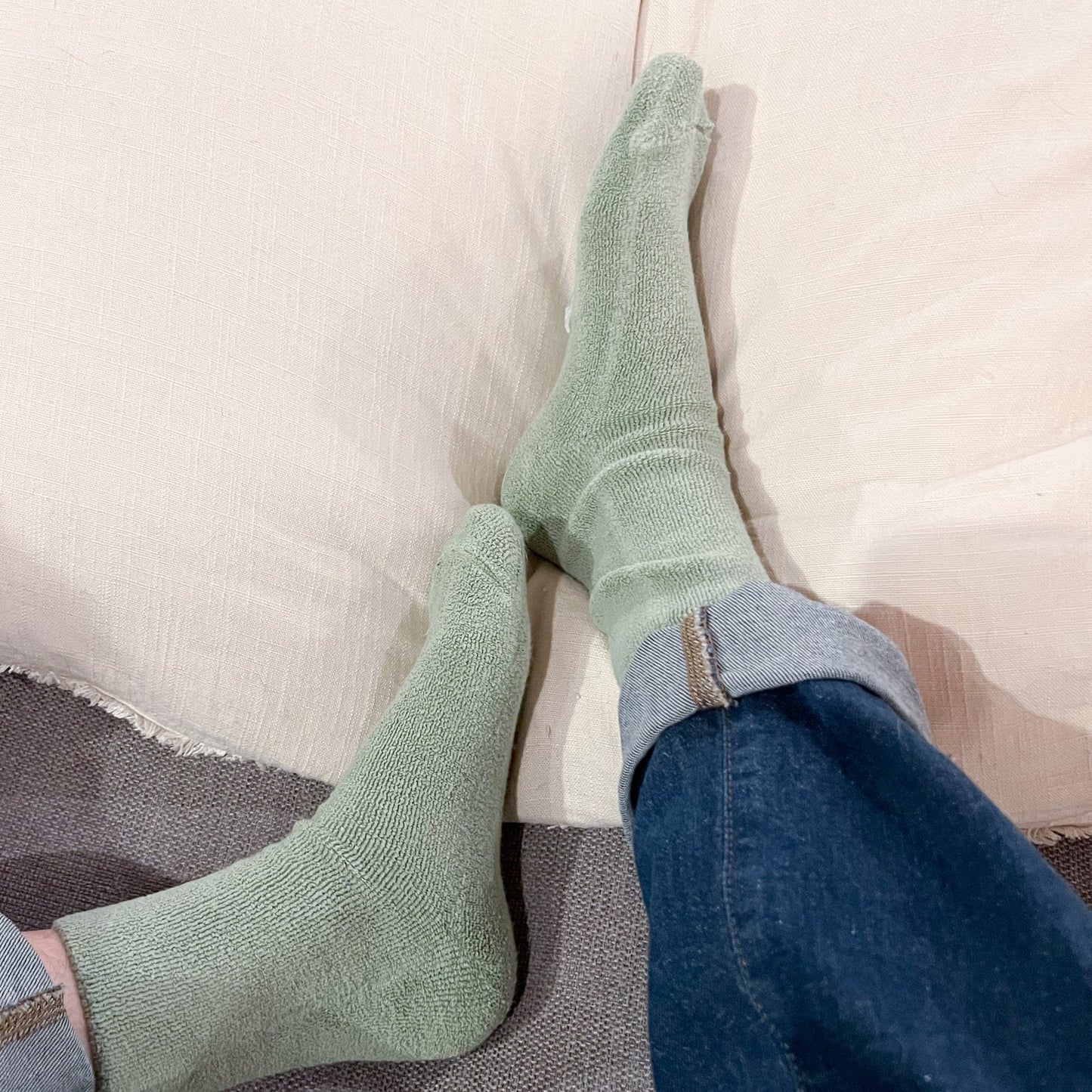 Cloud Socks | Matcha