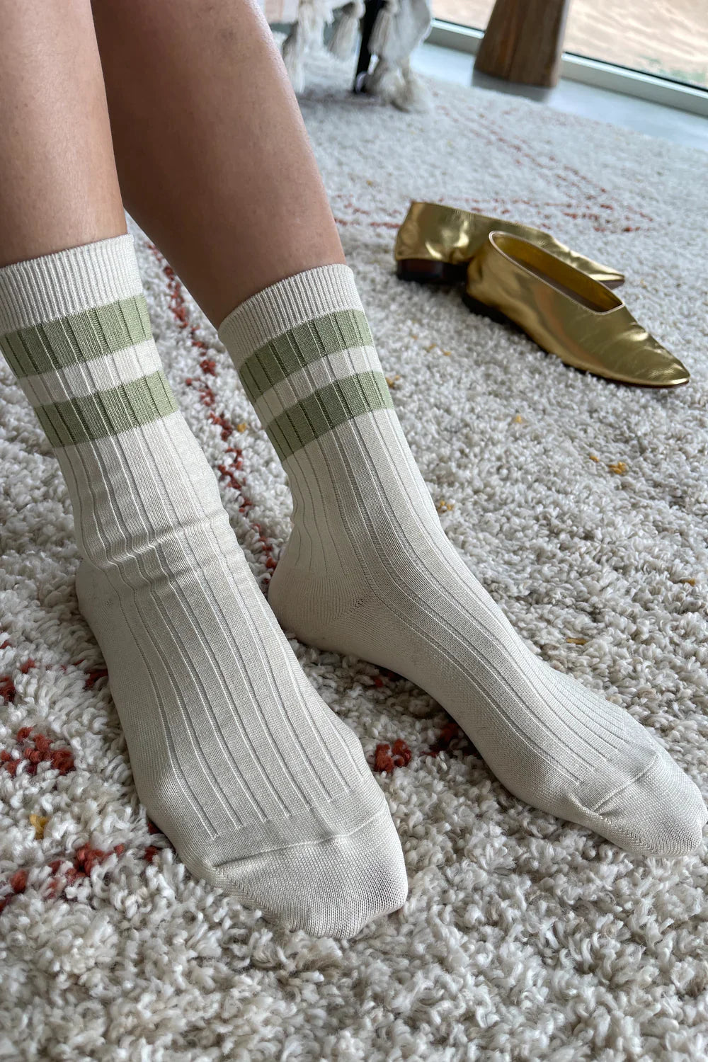Her Varsity Socks | Guacamole
