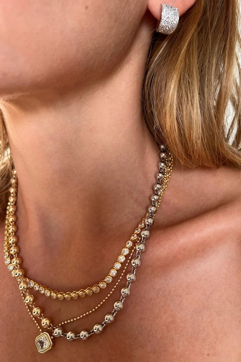 Duo Ball Necklace