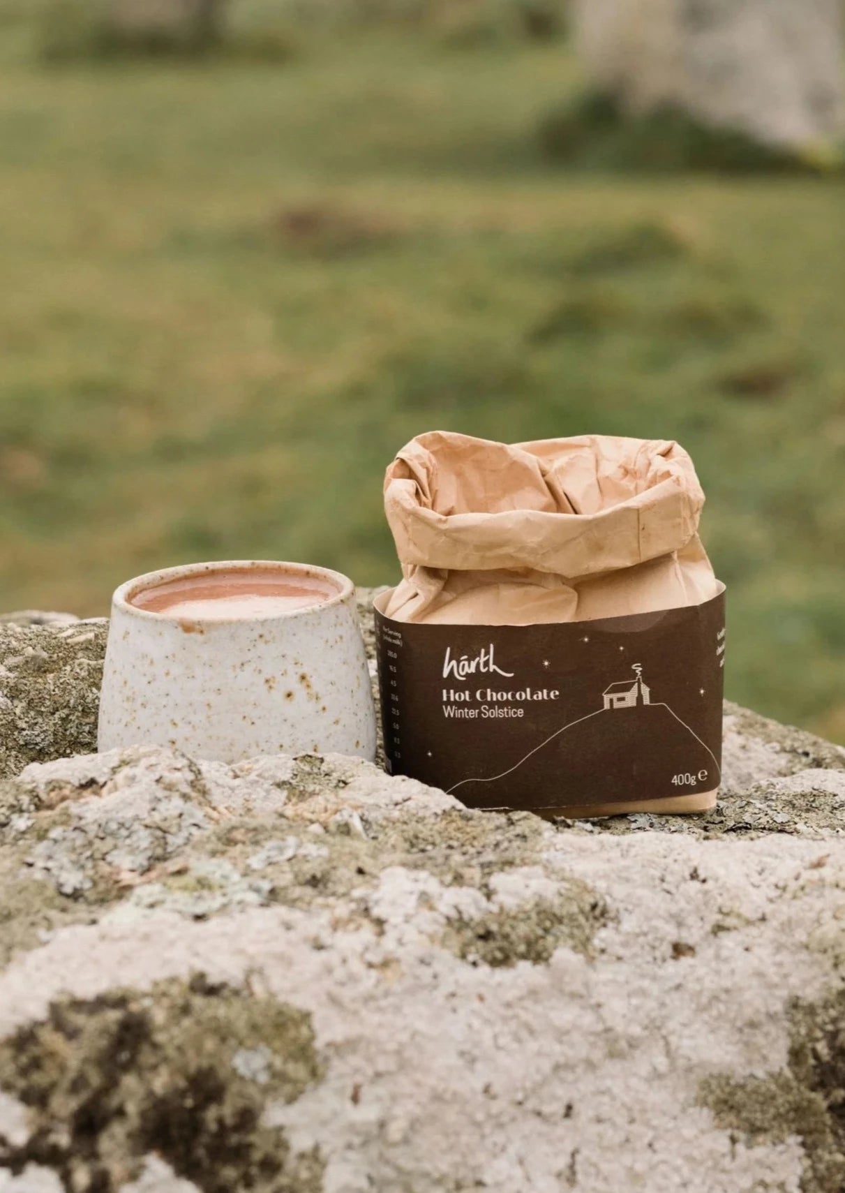 Winter Solstice Spiced Hot Chocolate