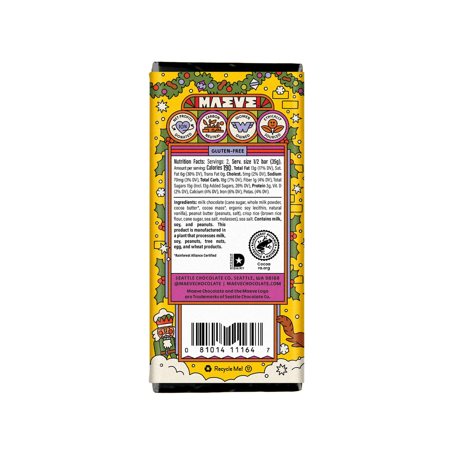 Peanut Buddy Crisp Truffle Bar