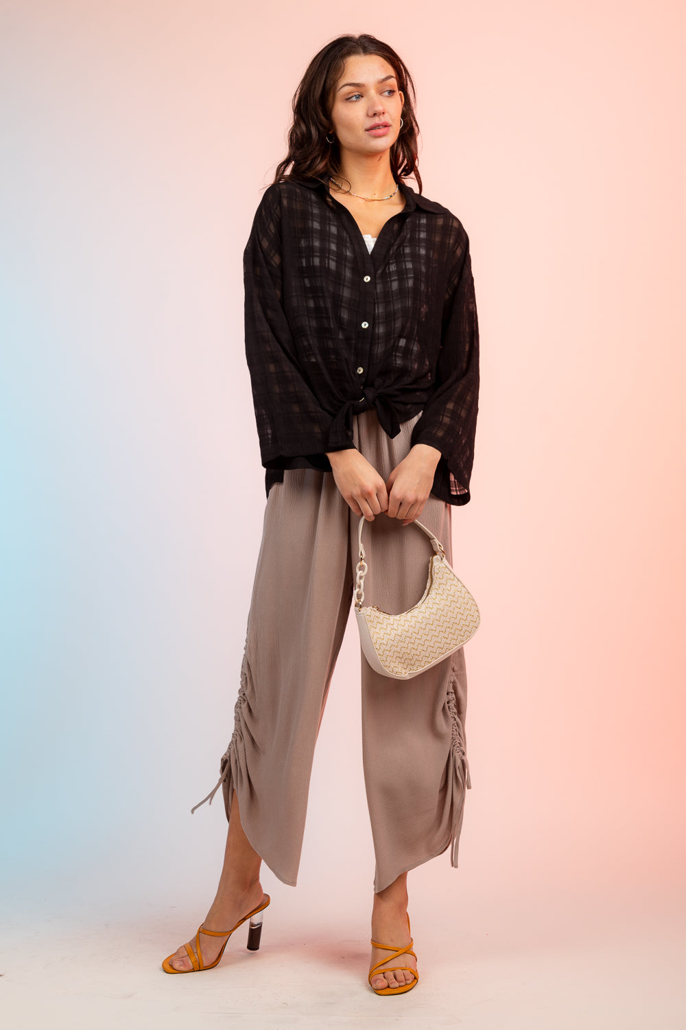 Sheer Bliss Blouse | Black