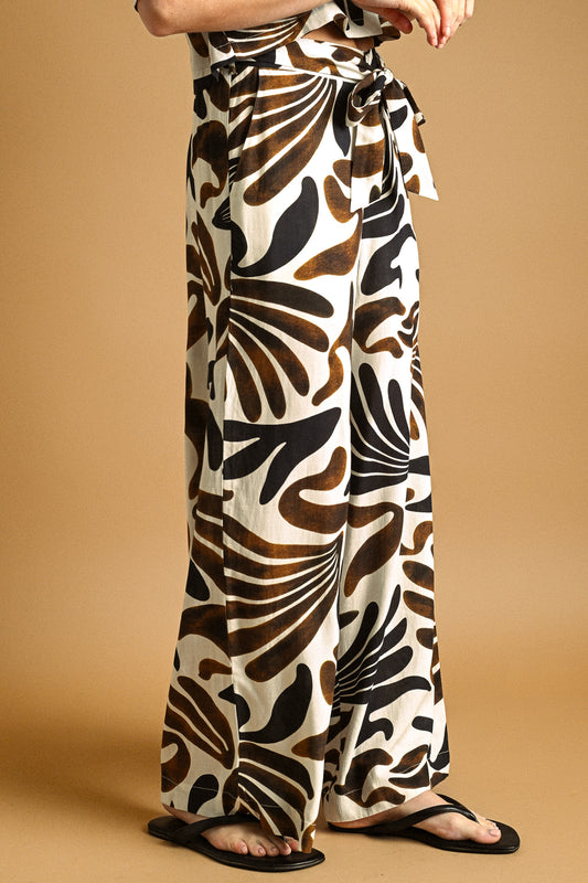 Toasted Coconut Wide Leg Pants