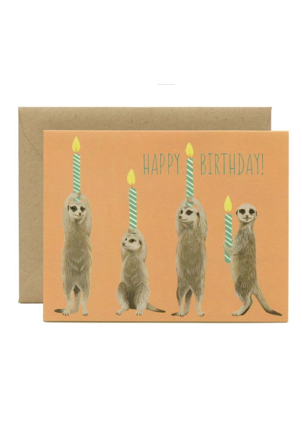 Meerkat Birthday Card