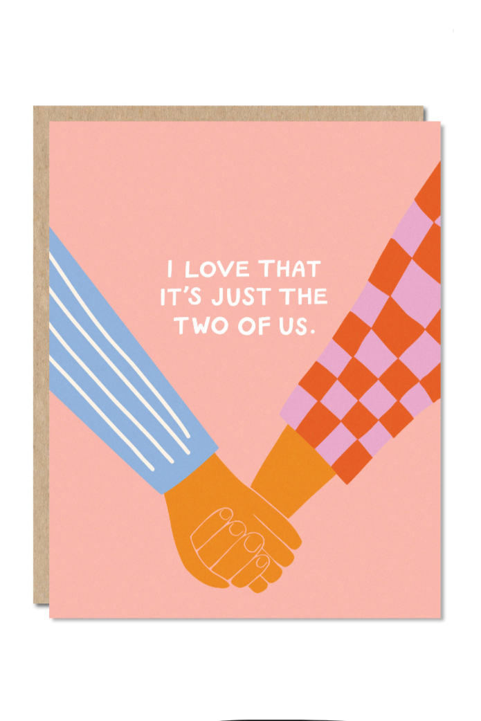 Two of Us Love Card