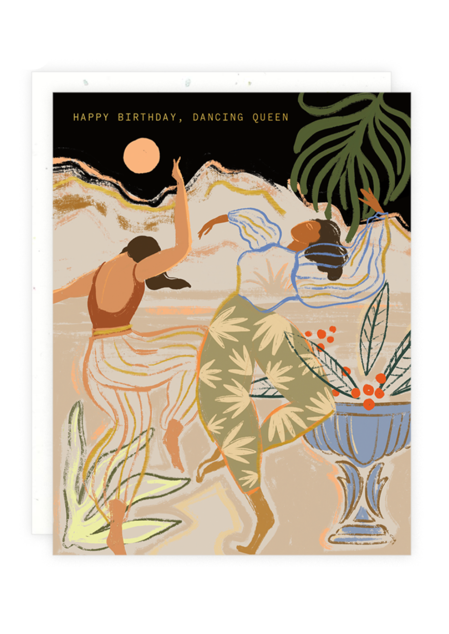 Dancing Queen Birthday Card