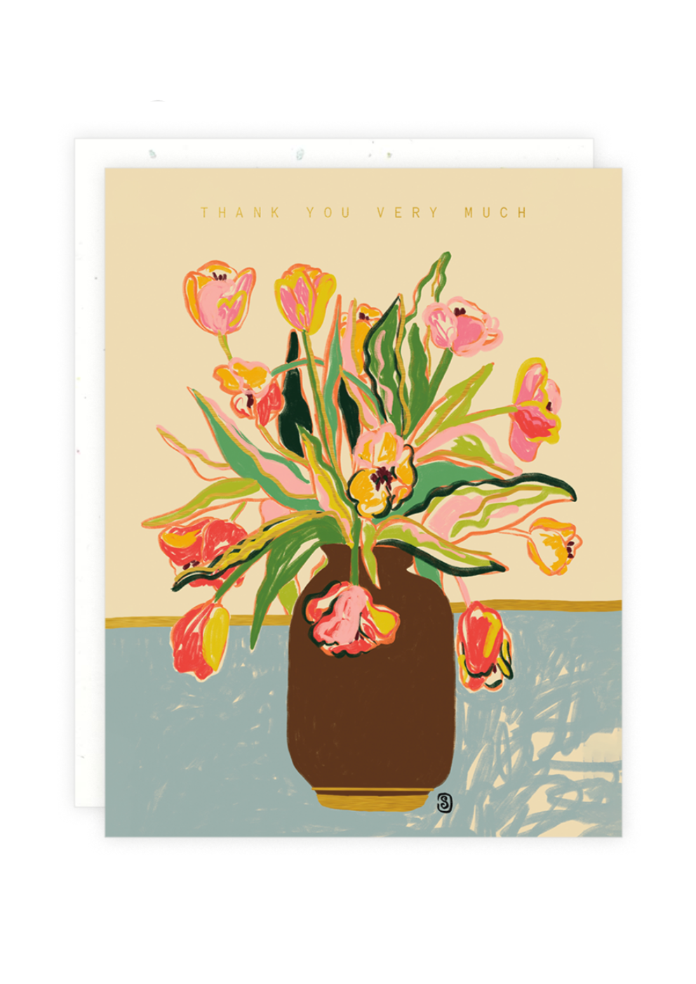 Thank You Bouquet Card