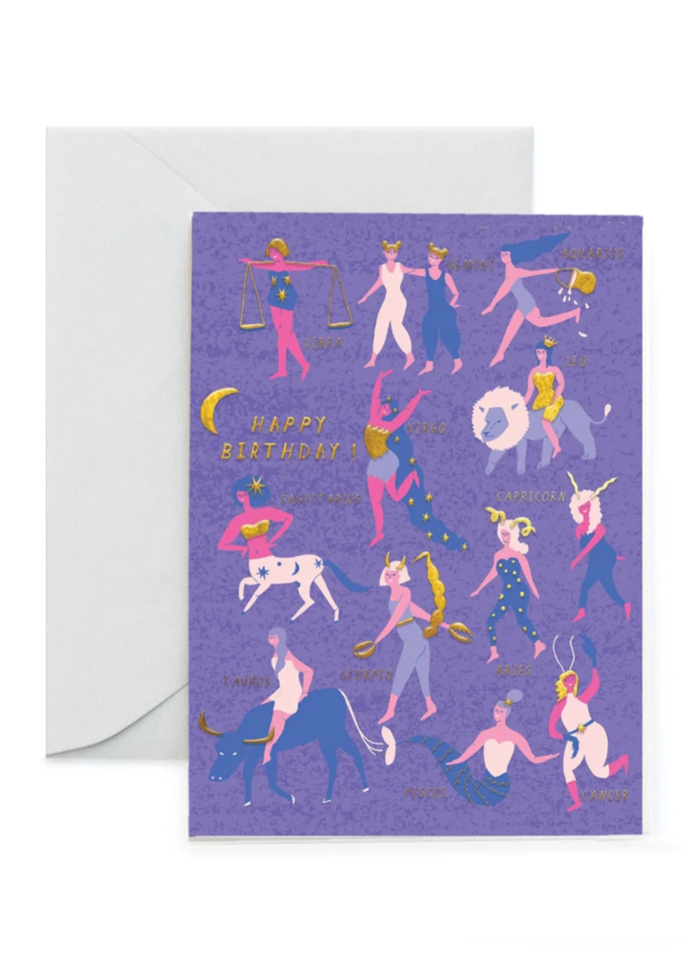 Astro Femmes Birthday Card