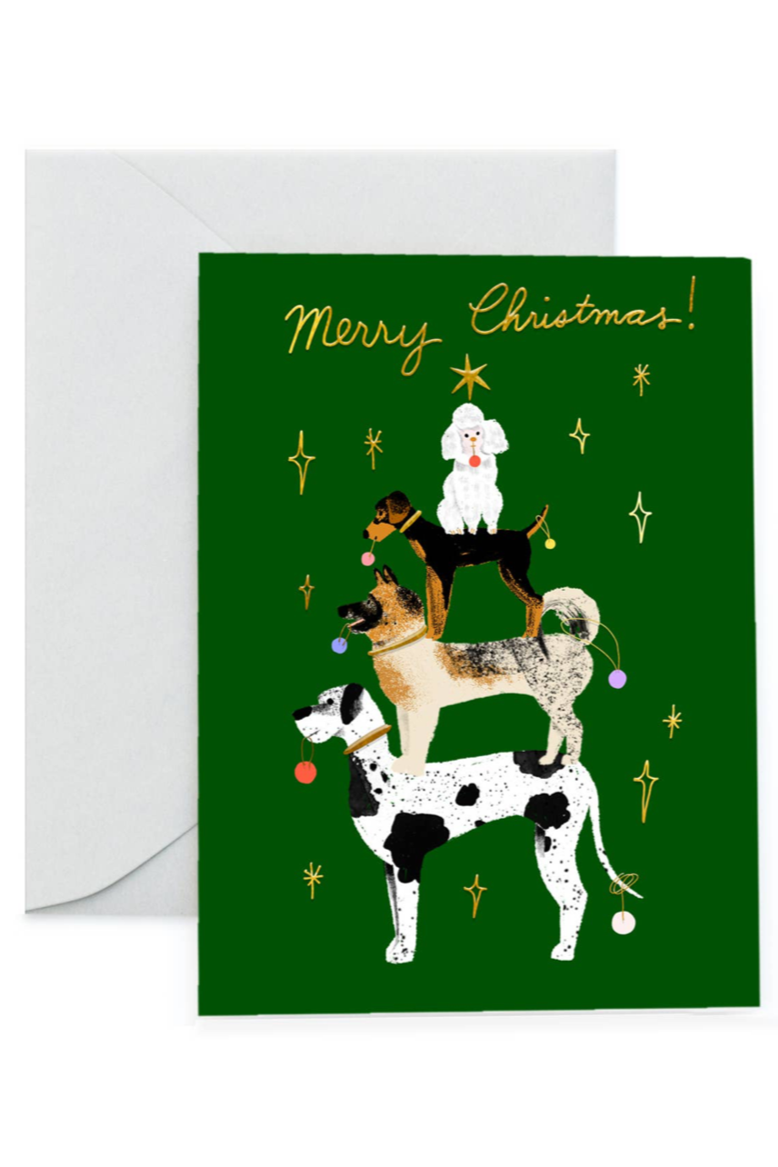 Pup Tree Holiday Card