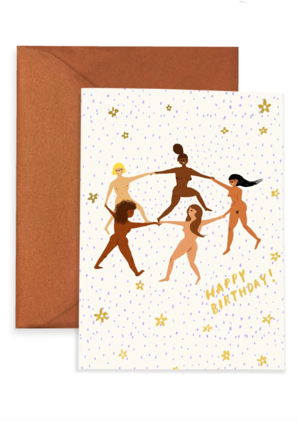 Ring Around the Daisies Birthday Card