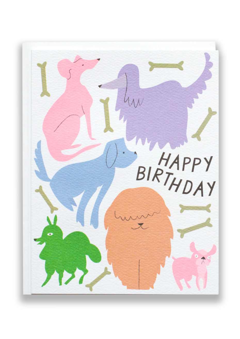 Dogs Birthday Card