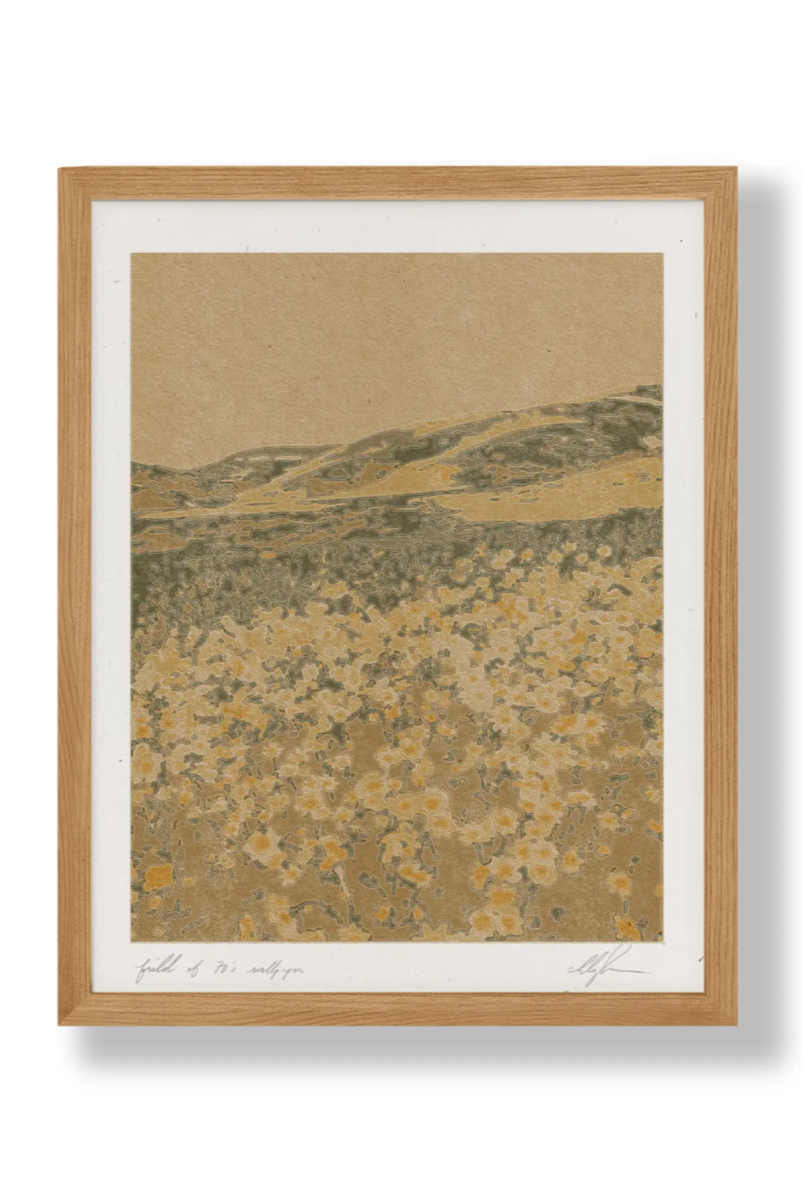 Field of 70s Art Print