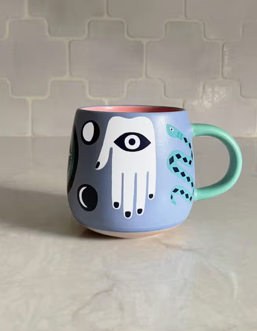 Hamsa Ceramic Mug