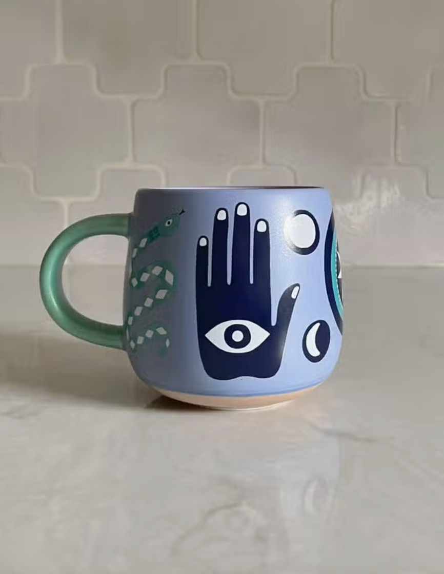 Hamsa Ceramic Mug