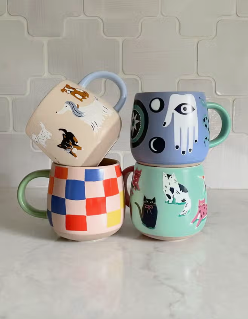 Hamsa Ceramic Mug