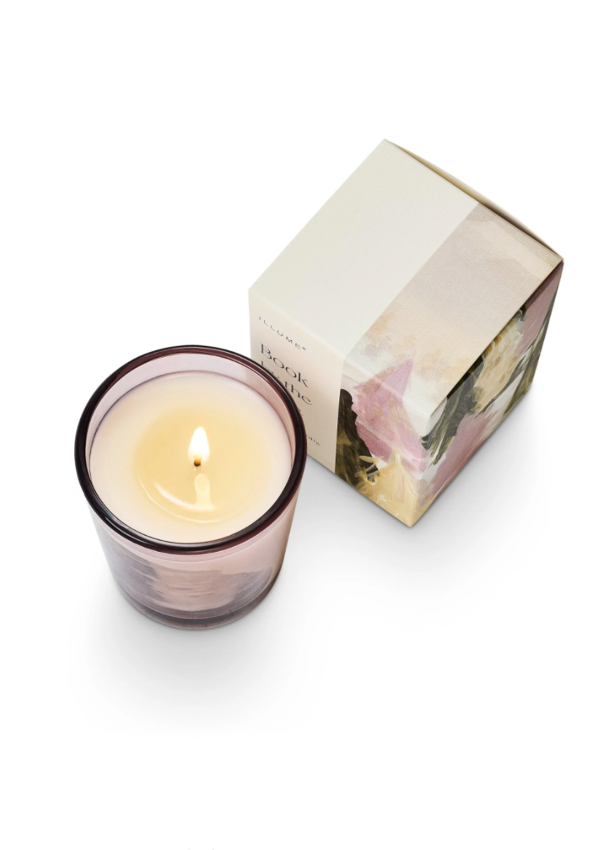 Book by the Fire Boxed Votive Candle