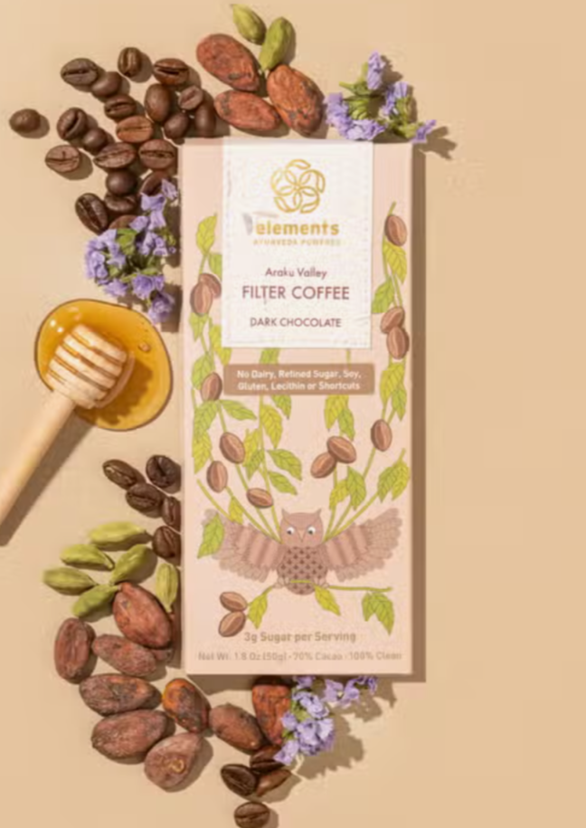 Coffee 70% Dark Chocolate Bar