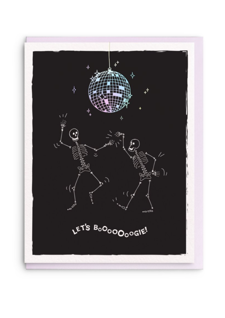 Let's BoOoOogie Card
