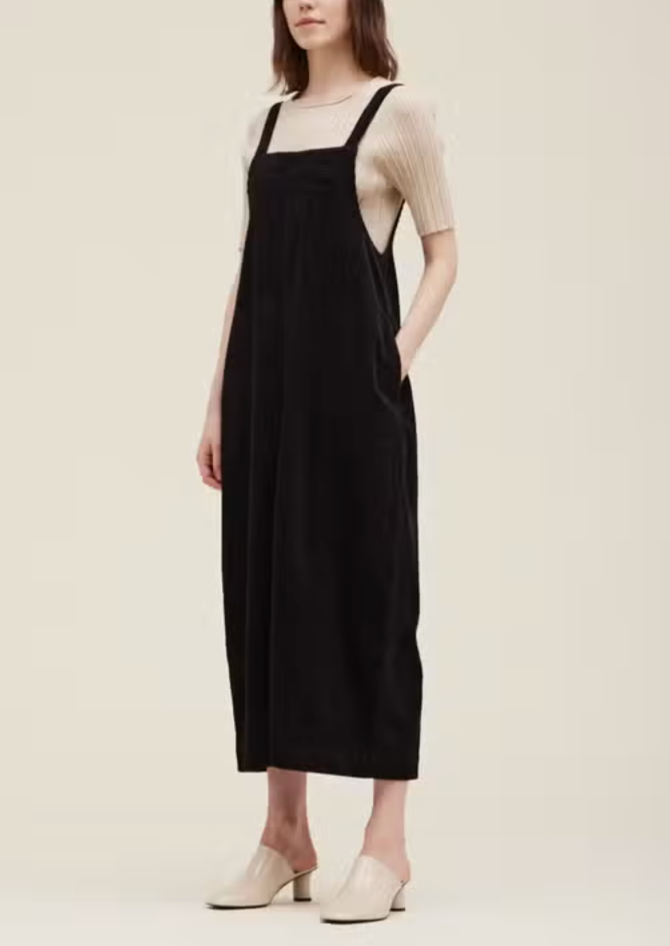 Corduroy Overall Dress