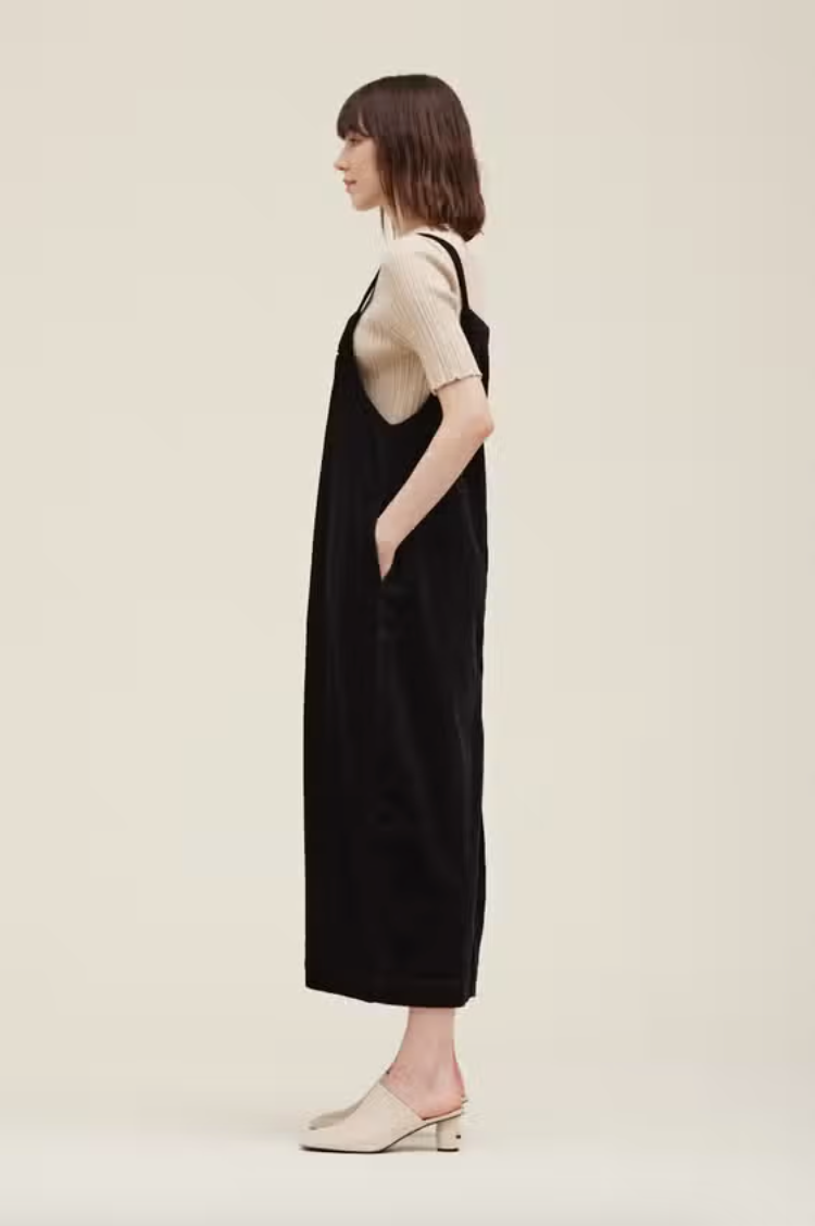 Corduroy Overall Dress