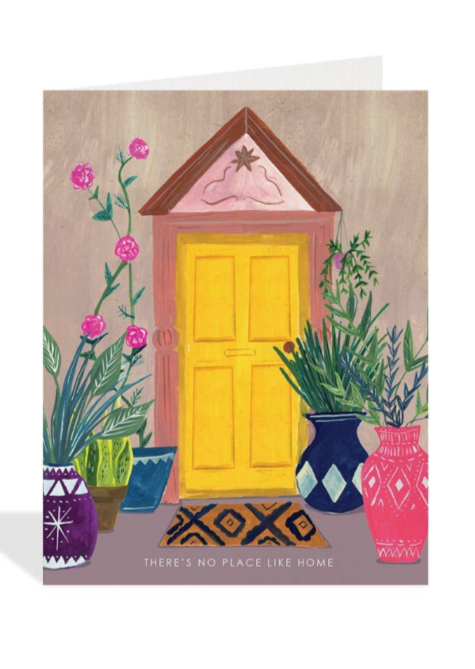 Yellow Door New Home Card