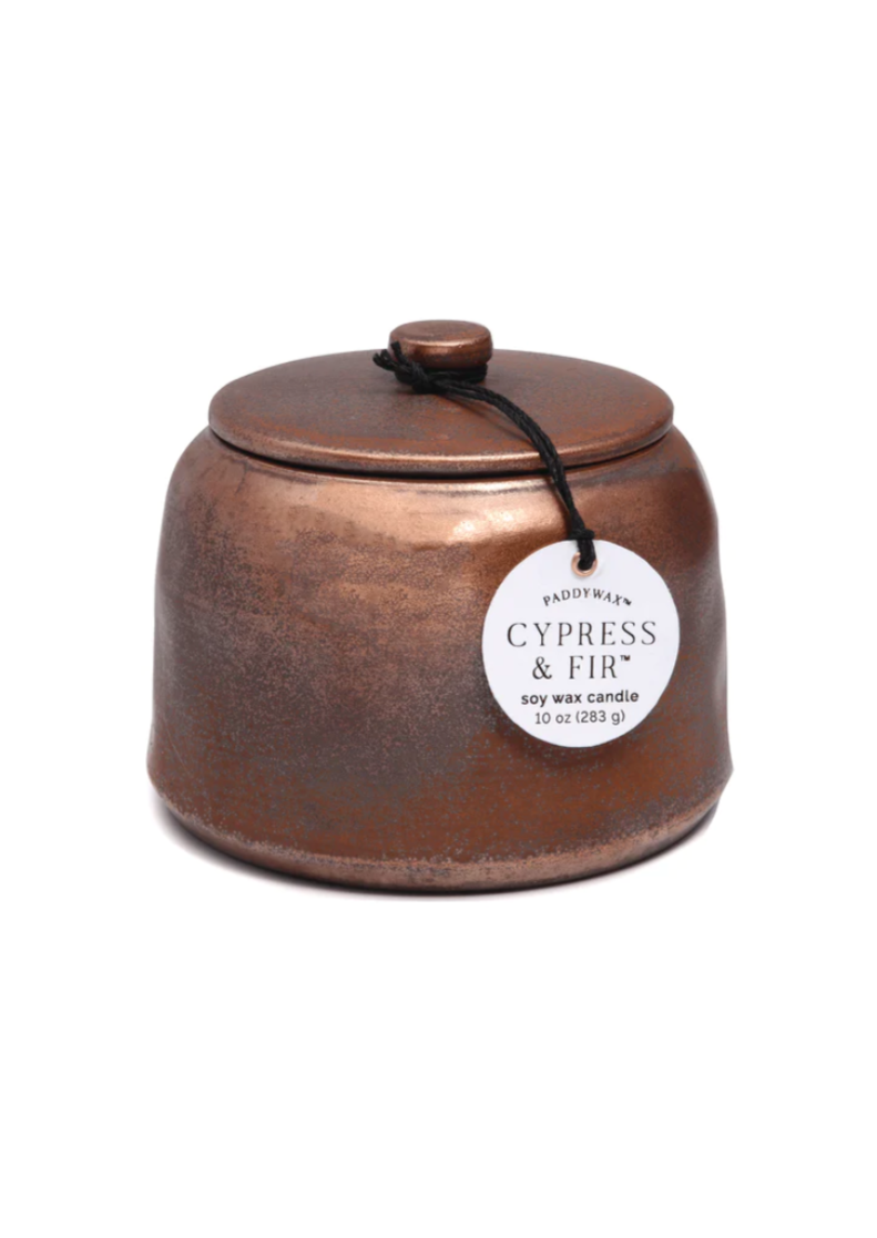 Cypress & Fir Metallic Bronze Glass | 11oz