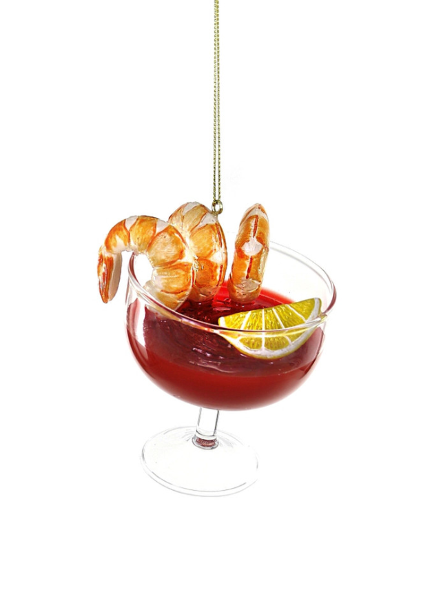 Shrimp Cocktail Ornament