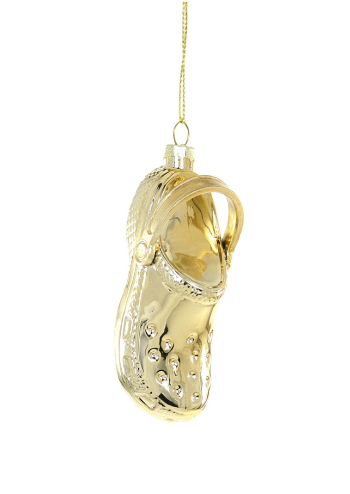 Crocin' Around The Tree Ornament | Gold