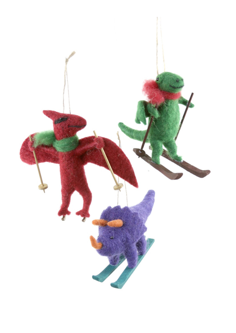 Ski Rex Ornament