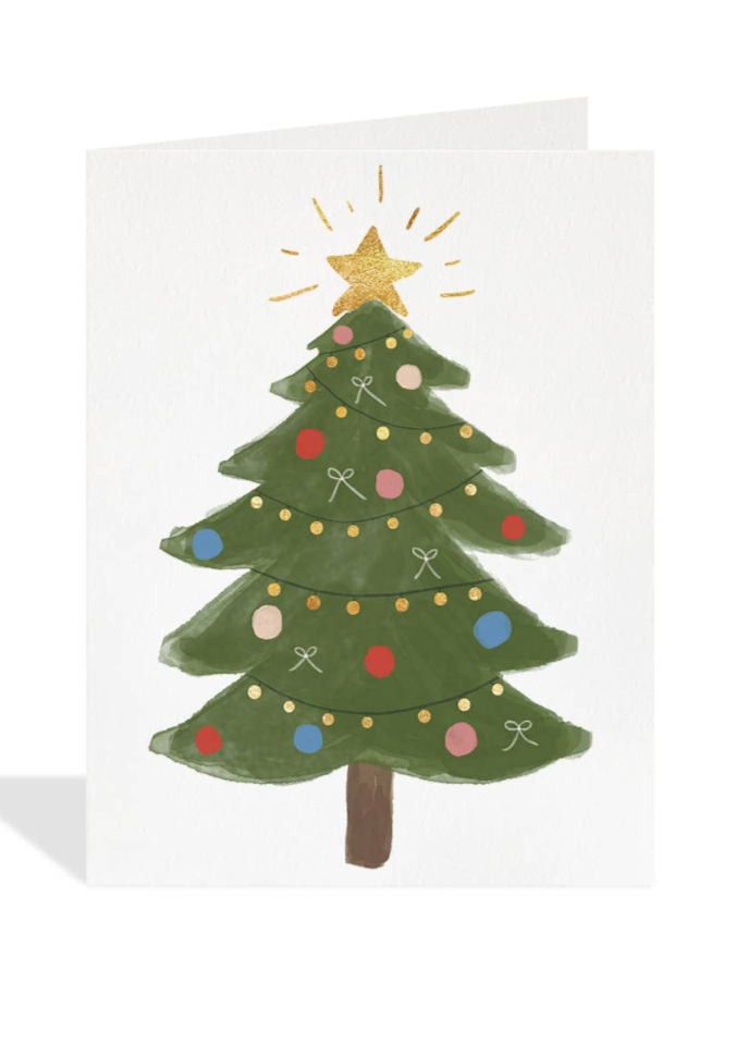 Shining Bright Tree | 5 Card Set