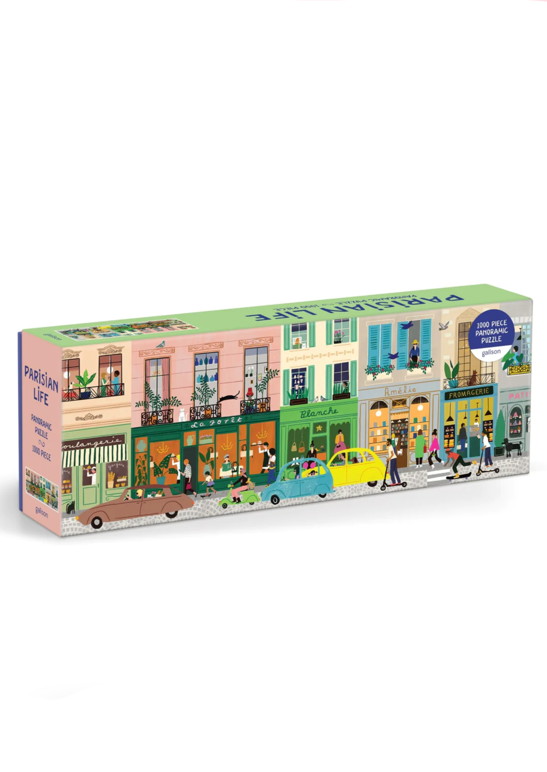 Parisian Life Panoramic Puzzle