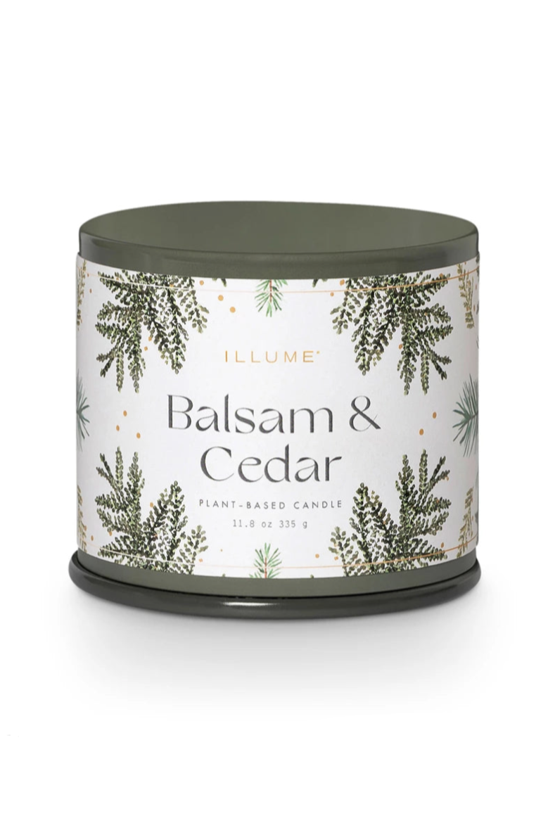 Balsam & Cedar Tin Candle | Large