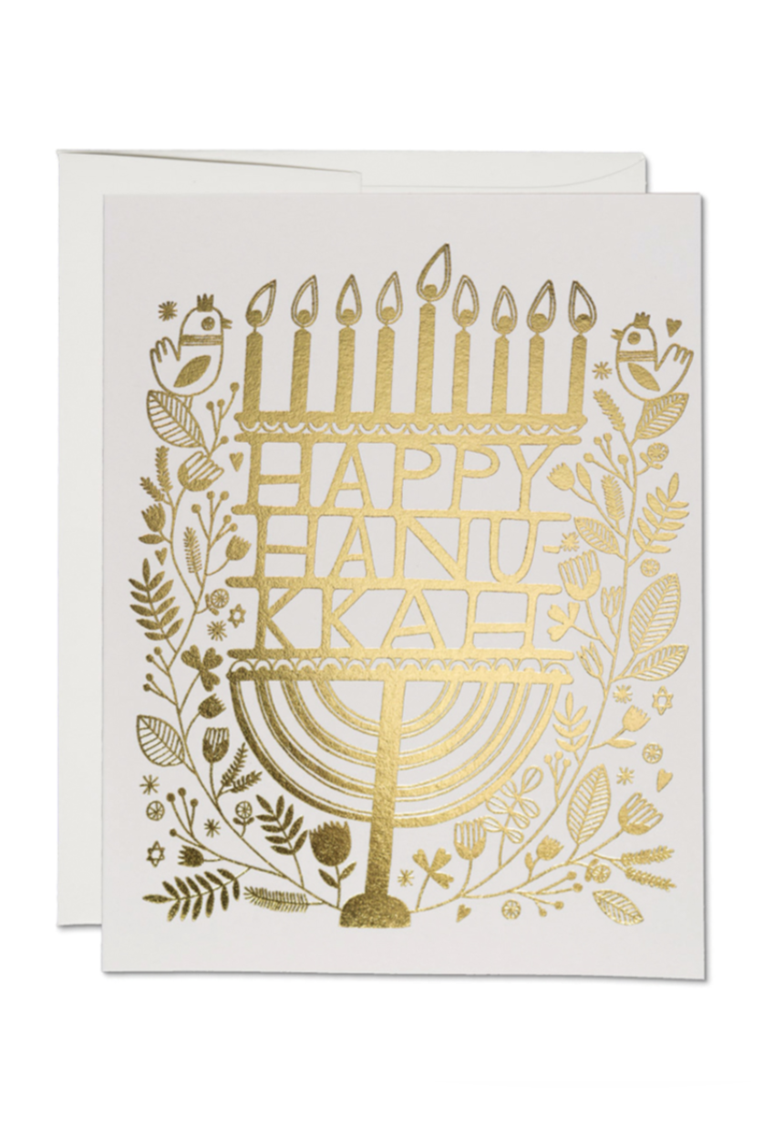 Hanukkah Candles Card