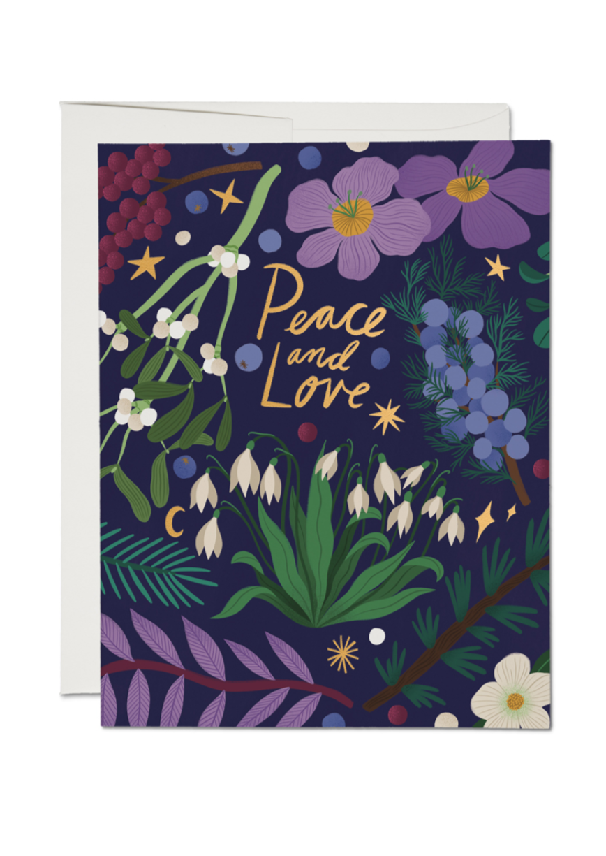 Winter Botanicals Card