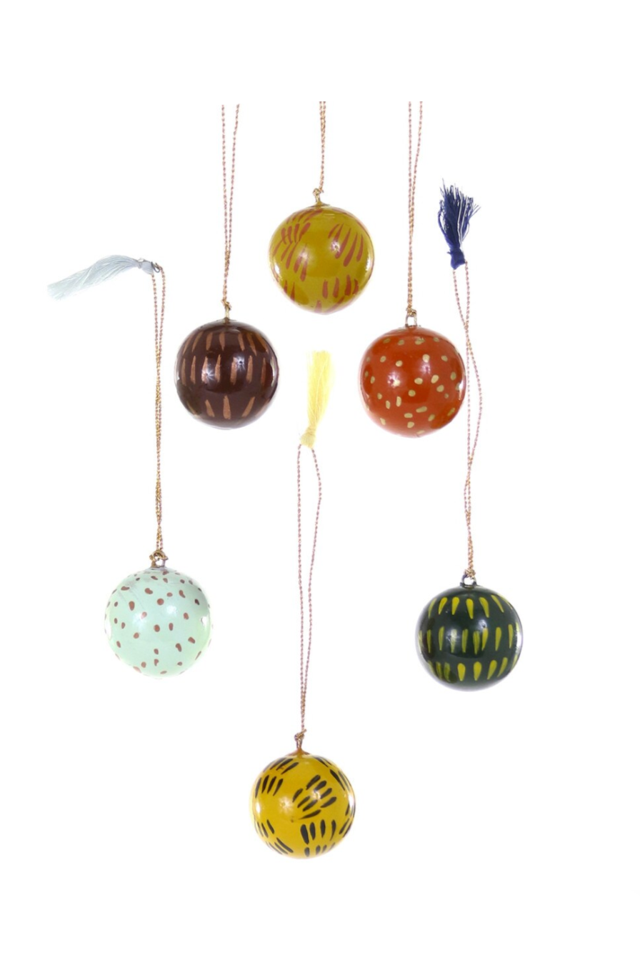 Folk Bauble Ornament