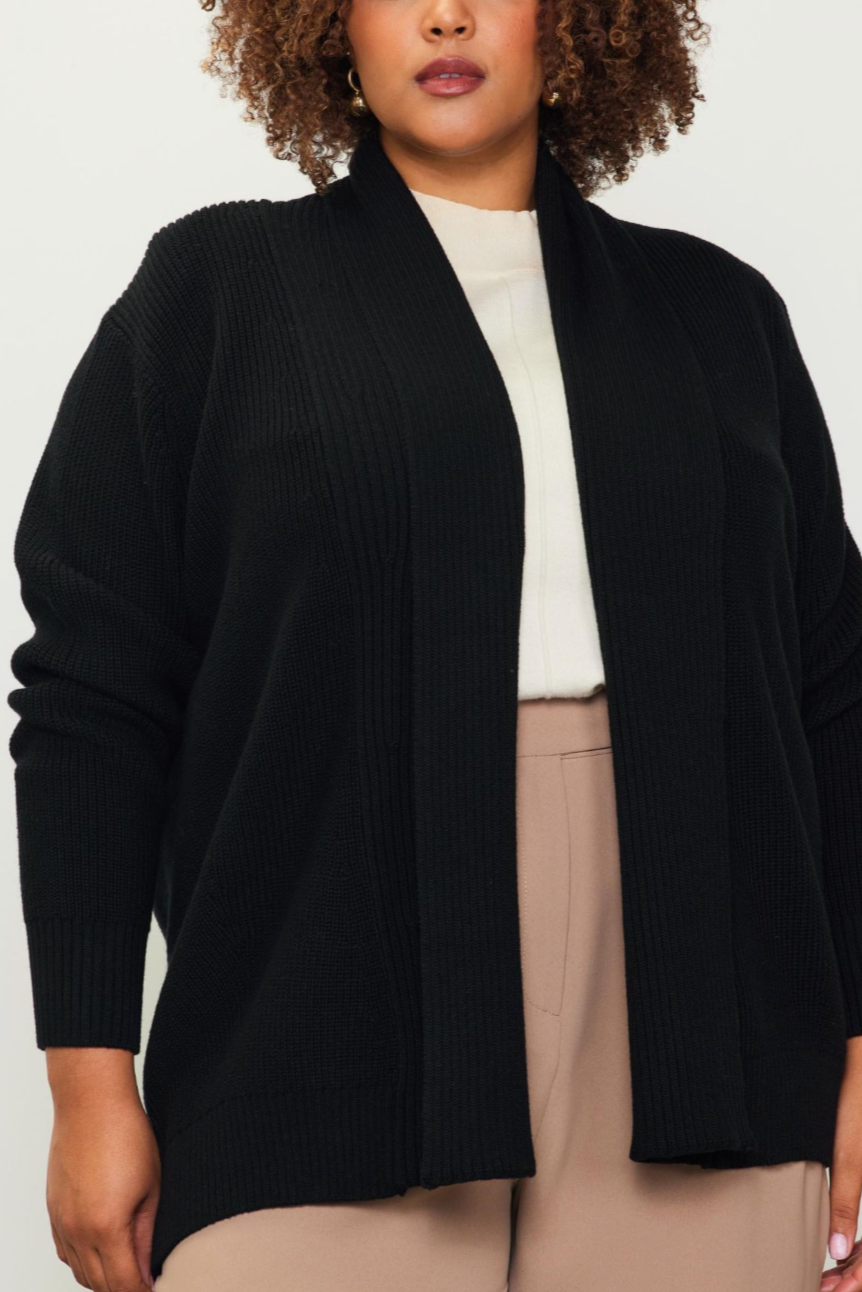 Shawl Collar Cardi | Extended