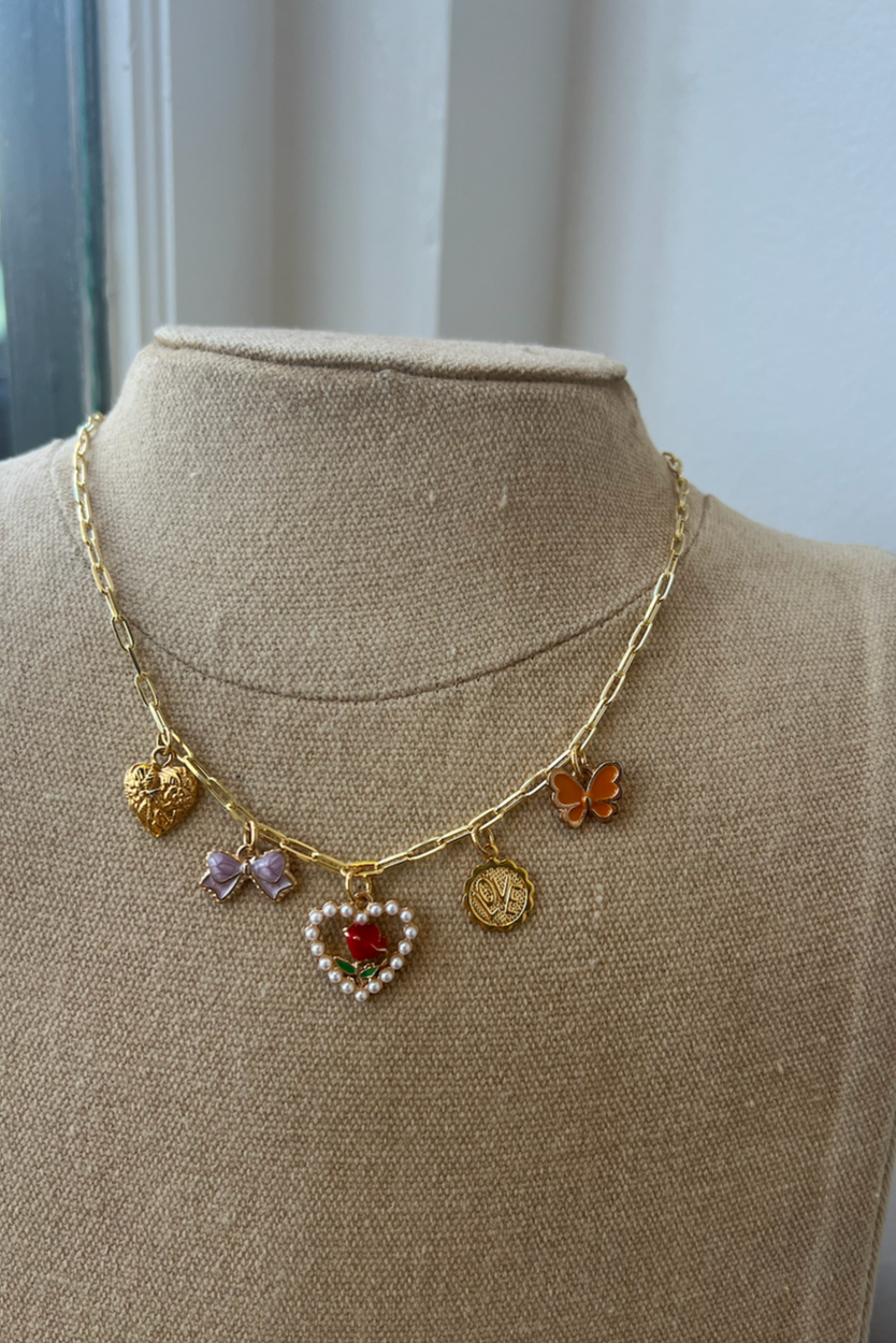 Little Bit of Everything Charm Necklace