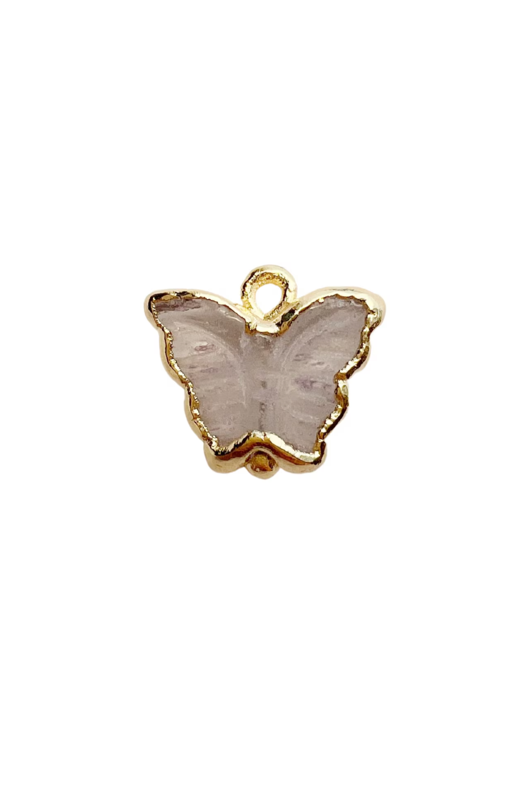 Butterfly Charm | Amethyst