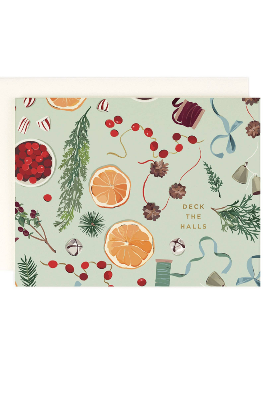 Deck the Halls Holiday Card