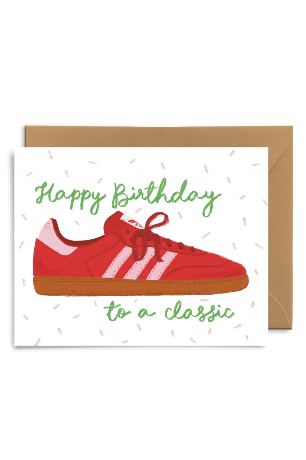 Tennis Shoe Birthday Card