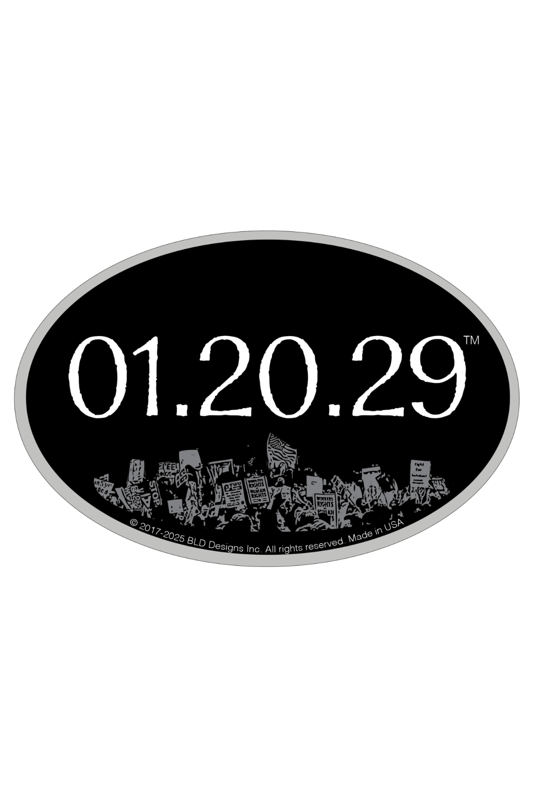 01.20.29™ Bumper Sticker